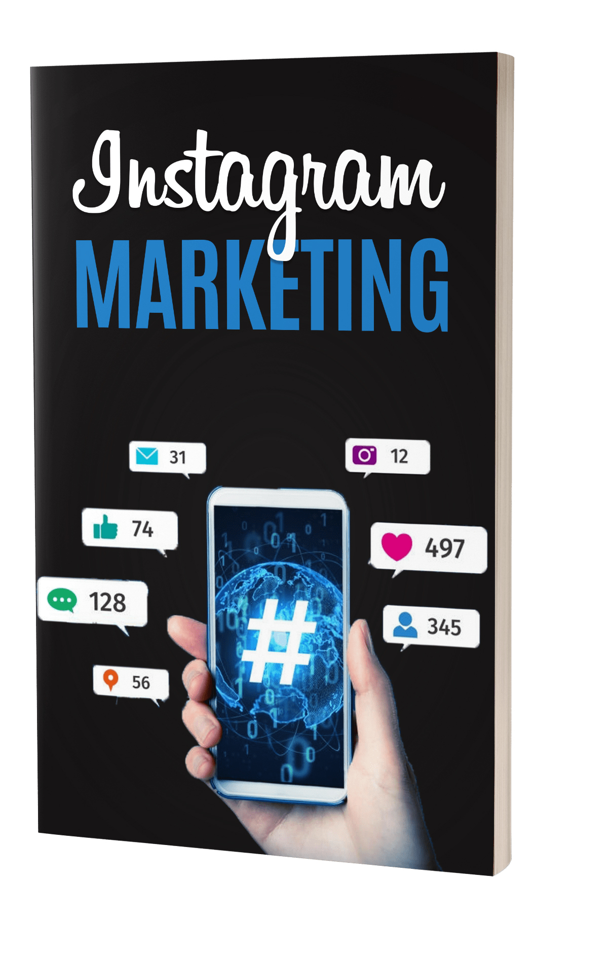Cover of 'Instagram Marketing Essentials with Tekworld,' showcasing the starter guide and video series for newcomers to Instagram marketing.